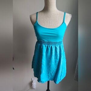 Lululemon Athetica Turquoise Spaghetti Strap Tank Top